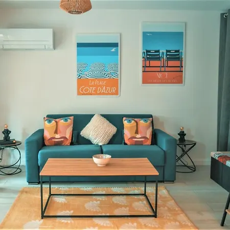 Appartement Parc Ferber - Charmant Studio, Rez-De-Jardin, Proche Mer, Carras *